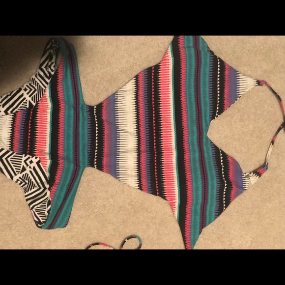 Roxy Cut-Out One-Piece Bathing Suit - Picture 6 of 8